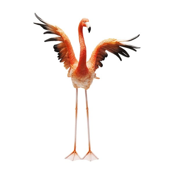 Dekorativni kip Kare Design Flamingo Road Fly, višina 66 cm