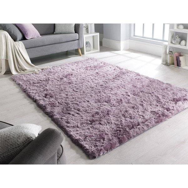 Vijolični tekač Flair Rugs Shadow, 75 x 150 cm-image-1