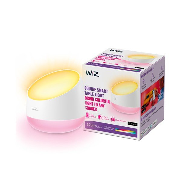 LED pametna namizna svetilka 9 W Squire – WiZ