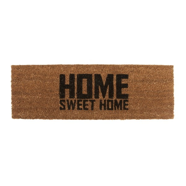 Podloga za vrata s črnim napisom PT LIVING Home Sweet Coir, 75 x 26 cm