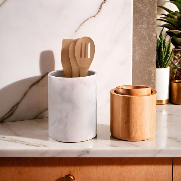 Stojalo za kuhinjske pripomočke iz nerjavečega jekla Easton – Premier Housewares-image-2