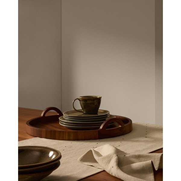 Siva keramična skodelica Coval – Kave Home-image-1