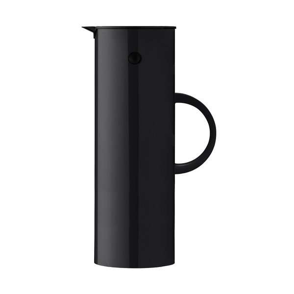 Črna plastična termovka  1 l EM77 – Stelton