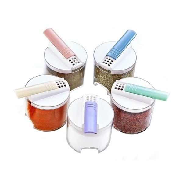 Posodice za začimbe v kompletu 5 ks – Hermia