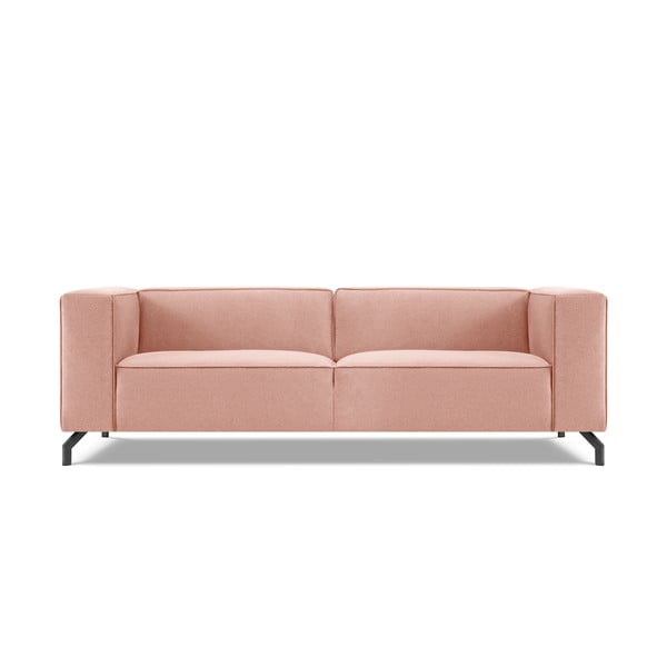 Rožnata sedežna garnitura Windsor & Co Sofas Ophelia, 230 x 95 cm