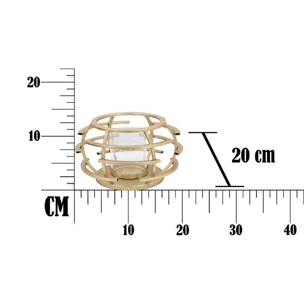 Svečenik v zlati barvi Mauro Ferretti Agnese, ø 20 cm-image-2