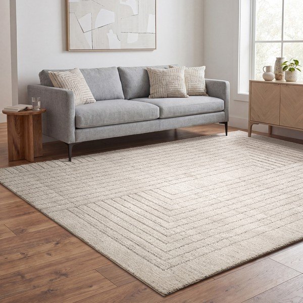 Kremno bela preproga 200x275 cm Oslo – Asiatic Carpets-image-3