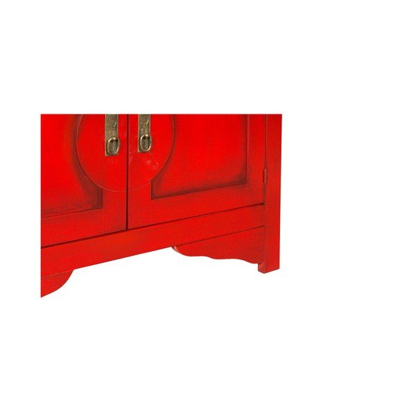 Rdeča komoda Evergreen House Credenza-image-1