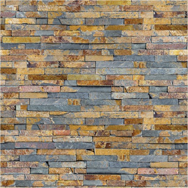 Stenska nalepka Ambiance Recikliran naravni les, 40 x 40 cm-image-2