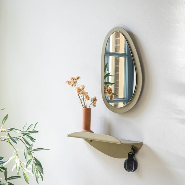 Stensko ogledalo 20x35 cm Pipa – Spinder Design-image-1