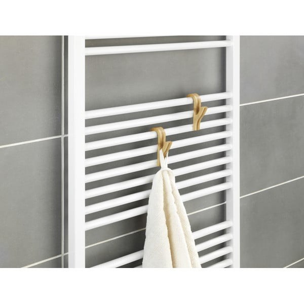 Bambusovi viseči obešalniki v kompletu 2 ks v naravni barvi – Wenko-image-3