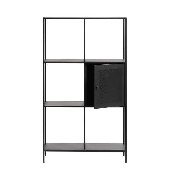 Črn kovinski regal 80x138 cm Malibu – Unique Furniture-image-4