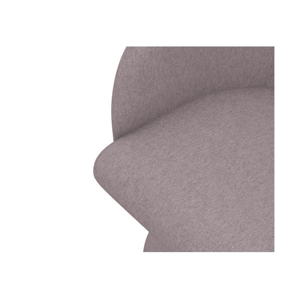 Svetlo vijoličen oblazinjen jedilni stol Kanoa – Makamii-image-4