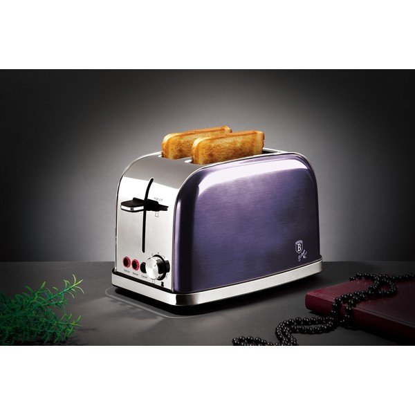 Vijolični opekač kruha Purple Metallic Line - BerlingerHaus-image-1