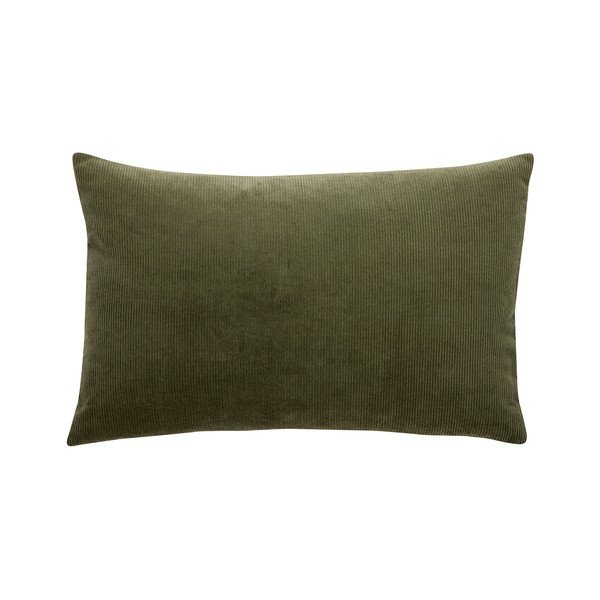 Zeleno-bež okrasna blazina Hübsch Cleo, 60 x 40 cm-image-2