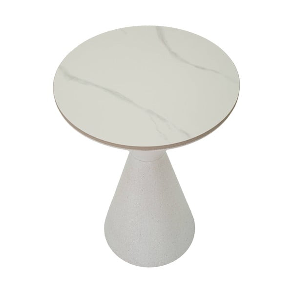 Okrogla stranska mizica s keramično ploščo ø 44 cm Fush – Mauro Ferretti-image-2