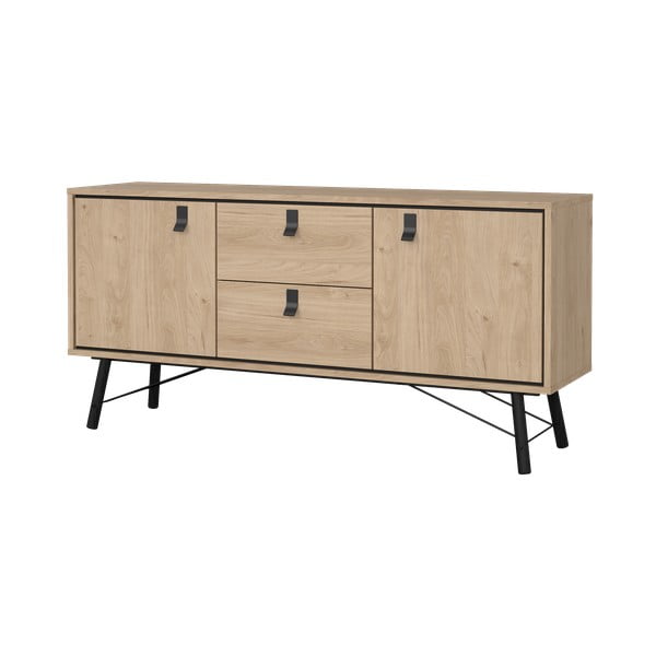 Komoda v hrastovem dekorju 150x72x40 cm Ry – Tvilum-image-4