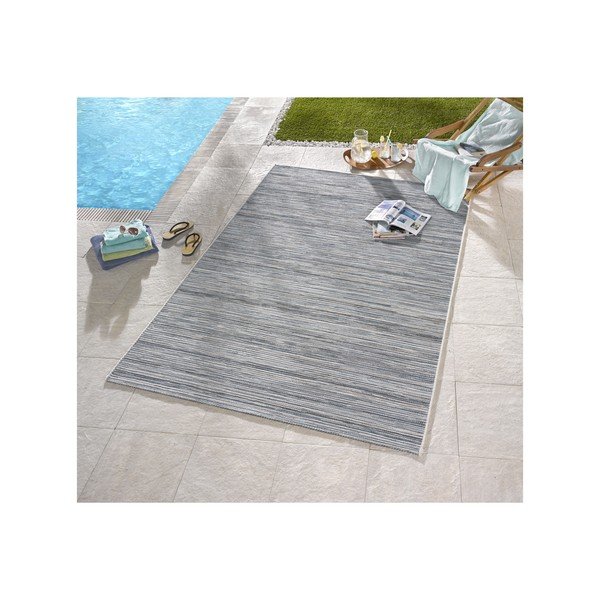 Preproga za na prostem Lotus 200x290 cm, svetlo siva-image-3