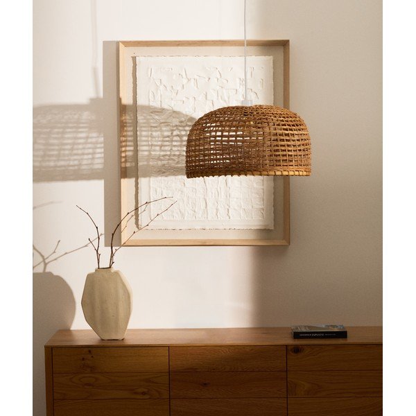Senčilo v naravni barvi ø 52 cm Dakira – Kave Home-image-1