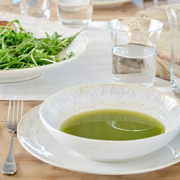 Bel lončen krožnik ø 27 cm Taormina – Casafina-image-2