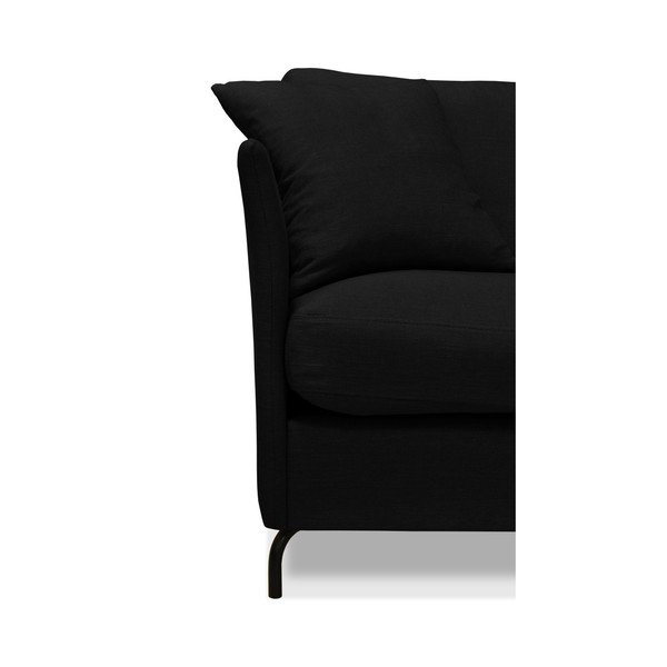 Črna trisedežna zofa Windsor & Co. Zofe Saturne-image-4