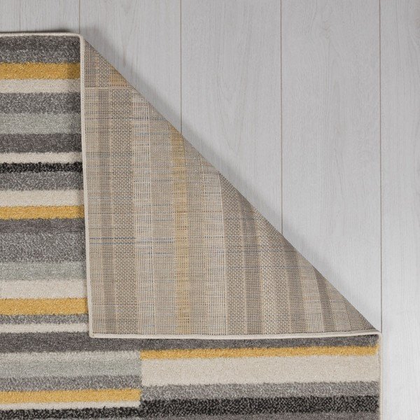 Siva in rumena preproga Flair Rugs Urban Lines, 200 x 275 cm-image-3