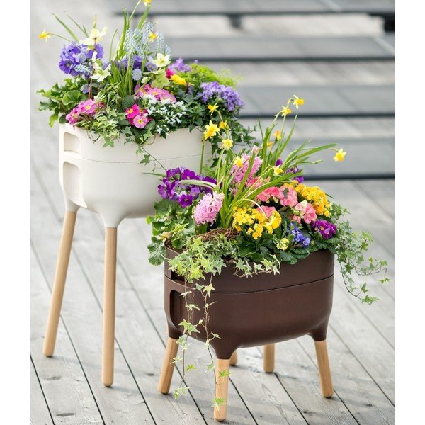 Plastičen samozalivalni cvetlični lonec Urbalive – Plastia-image-1