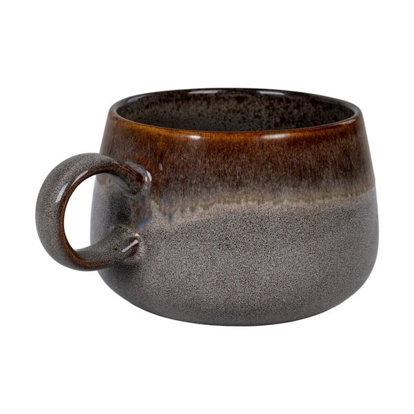 Sive lončene skodelice v kompletu 4 ks 500 ml Selma – House Nordic