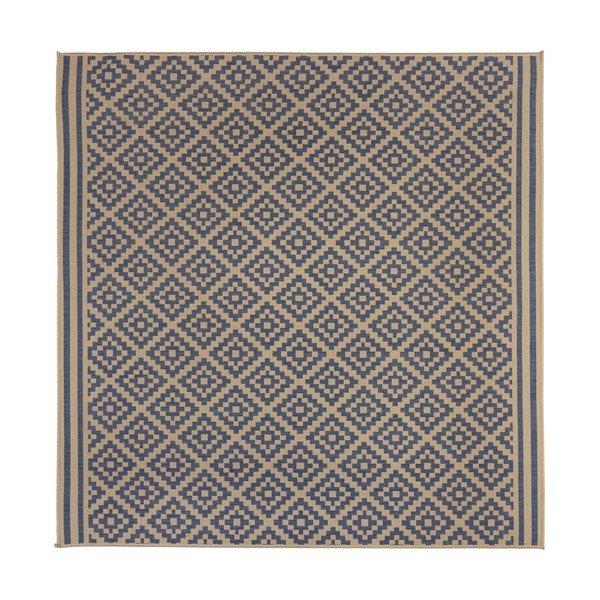 Modro-bež zunanja preproga 200x200 cm Moretti - Flair Rugs
