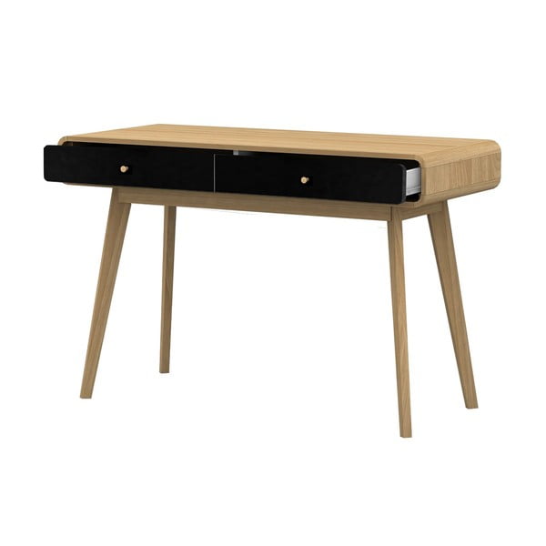Pisalna miza v hrastovem dekorju 50x120 cm Cassie - Støraa -image-1