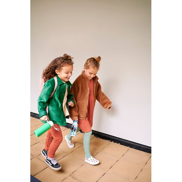 Svetlo zelena otroška steklenička za vodo 400 ml Little farm – Mepal-image-1