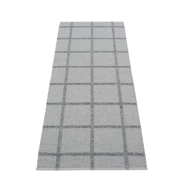 Siv zunanji in notranji tekač 70x225 cm Ada Grey – Pappelina