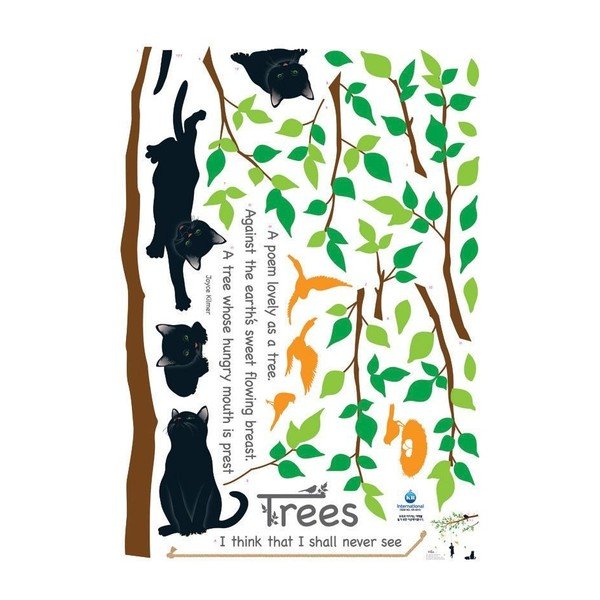 Ambiance Tree in Cat stenske nalepke Set-image-2