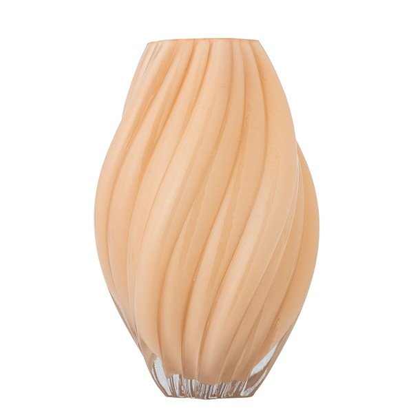 Oranžna steklena vaza (višina 30 cm) Kanji – Bloomingville-image-4