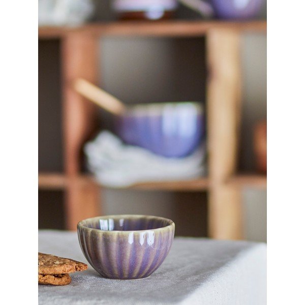 Temno vijolična skledica iz kamenine 165 ml Latina – Bloomingville-image-1