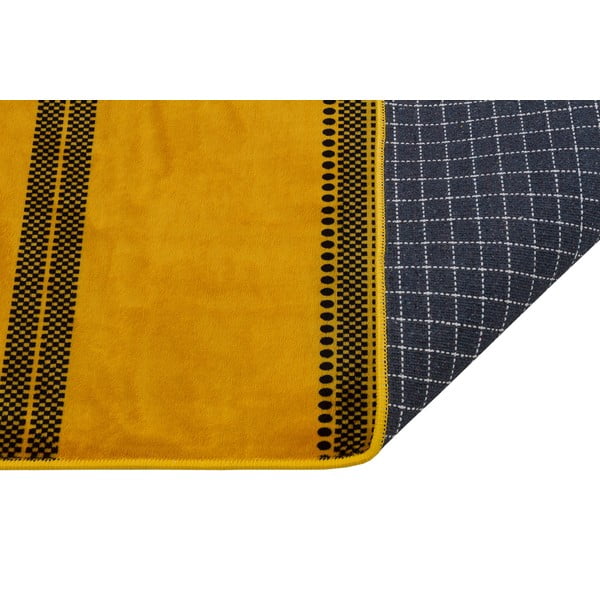 Rumena pralna preproga 200x80 cm - Vitaus-image-2
