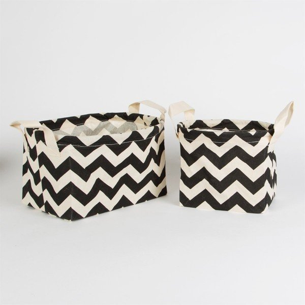Komplet 2 košar Sass & Belle Chevron-image-2