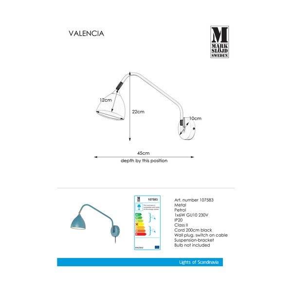 Modra stenska svetilka Markslöjd Valencia-image-2