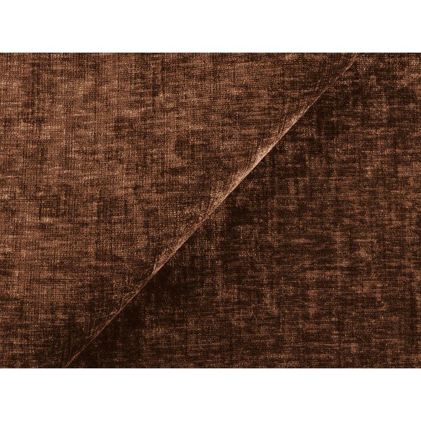 Tabure iz šenilje v barvi terakote Kuki – Makamii-image-4