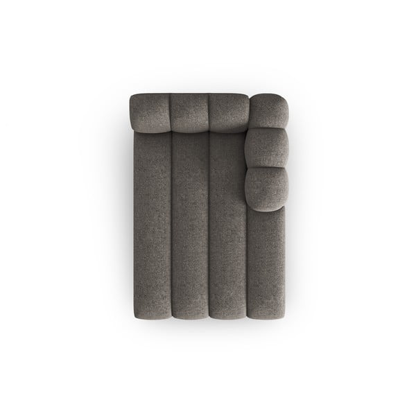 Temno siv ležalnik (desni kot) Lupine – Micadoni Home-image-2