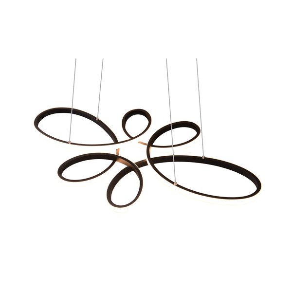 Črna LED viseča svetilka Fly – Trio-image-3