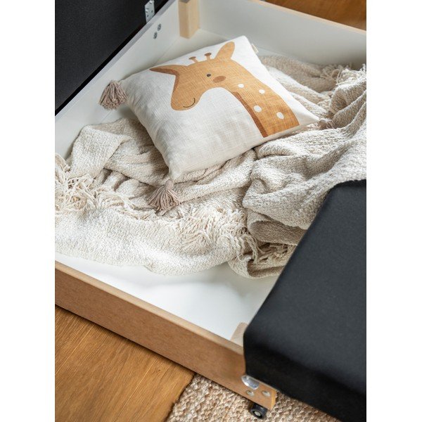 Svetlo siva žametna raztegljiva sedežna garnitura 130 cm Ario – ELTAP-image-3