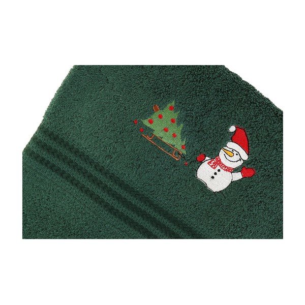 Komplet 2 brisač Corap Green Snowman, 50 x 90 cm-image-3