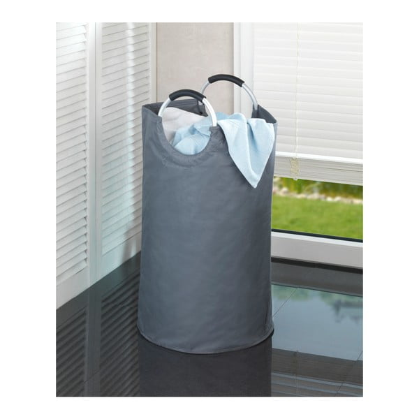 Siv tekstilni koš za smeti za ločevanje odpadkov 69 l Jumbo – Wenko-image-1