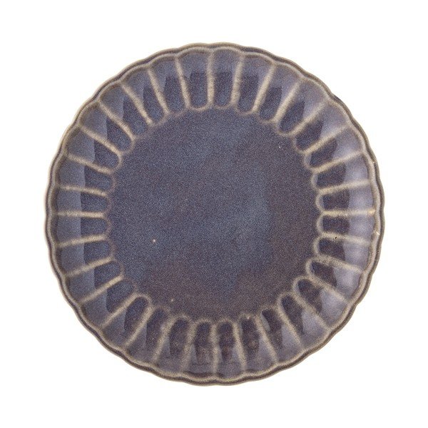 Temno vijoličen desertni krožnik iz kamenine ø 20 cm Latina – Bloomingville