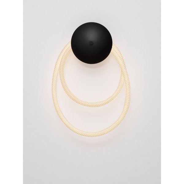 Bela/mat črna jeklena LED stenska svetilka Ilane – Nova Luce-image-4