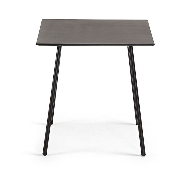 Črna miza Kave Home Ulrich, 75 x 75 cm-image-2