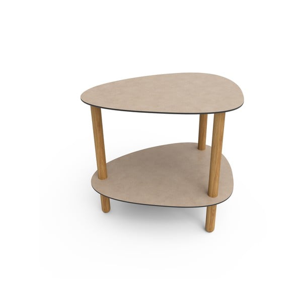 Stranska mizica 44x45 cm Curve L Bull – LIND DNA