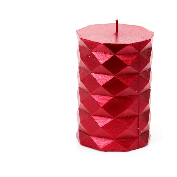 Rdeča sveča Unimasa Fashion, višina 10 cm