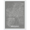 Slika 40x55 cm Bratislava – Wallity